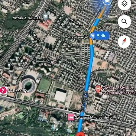 Luxury Flat With Parking Lot Near Konyaalti Appartamento *